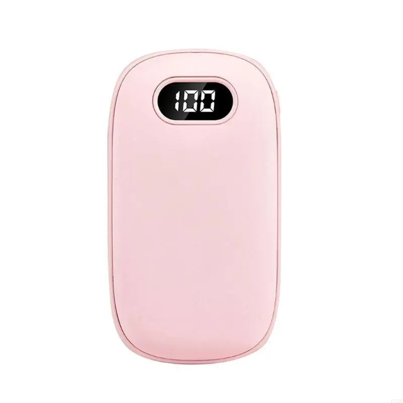 Rechargeable USB Hand Warmer with Temperature Display 6000mAh Pocket Heater