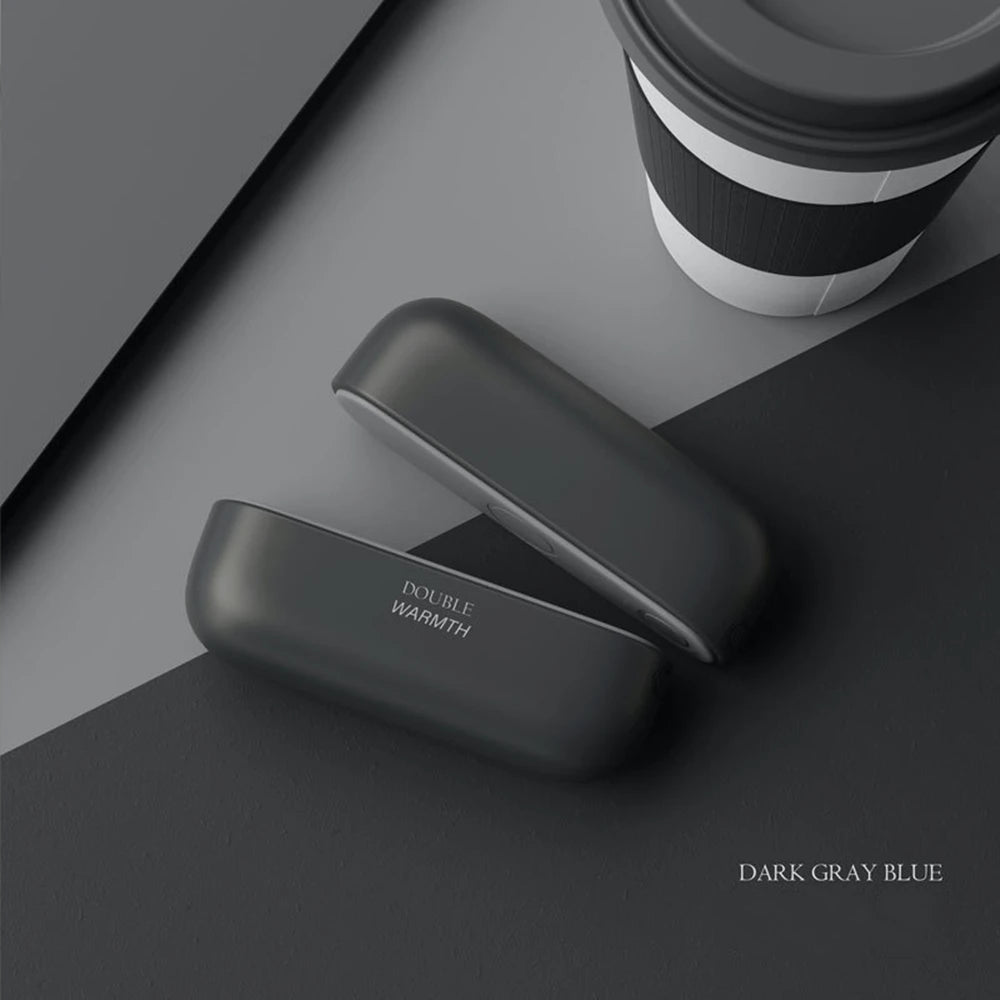 New 2 in 1 Magnetic Rechargeable Hand Warmers Electric Portable Handwarmers Ergonomic Compact Pocket Heater Tech Gifts Outdoors