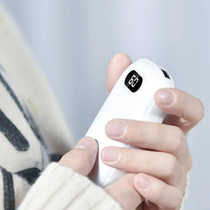 Rechargeable USB Hand Warmer with Temperature Display 6000mAh Pocket Heater